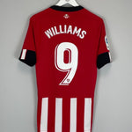 2022/23 ATHLETIC BILBAO WILLIAMS 9 *MATCH WORN* HOME SHIRT (L) NEW BALANCE - Cult Kits - Large - Buy Vintage Football Shirts, Authentic Retro Football Shirts For Sale, Classic Football Shirts & Soccer Jersey