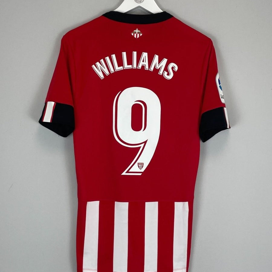 2022/23 ATHLETIC BILBAO WILLIAMS 9 *MATCH WORN* HOME SHIRT (L) NEW BALANCE - Cult Kits - Large - Buy Vintage Football Shirts, Authentic Retro Football Shirts For Sale, Classic Football Shirts & Soccer Jersey