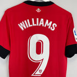 2022/23 ATHLETIC BILBAO WILLIAMS 9 *MATCH WORN* HOME SHIRT (L) NEW BALANCE - Cult Kits - Large - Buy Vintage Football Shirts, Authentic Retro Football Shirts For Sale, Classic Football Shirts & Soccer Jersey