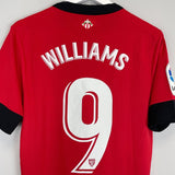 2022/23 ATHLETIC BILBAO WILLIAMS 9 *MATCH WORN* HOME SHIRT (L) NEW BALANCE - Cult Kits - Large - Buy Vintage Football Shirts, Authentic Retro Football Shirts For Sale, Classic Football Shirts & Soccer Jersey