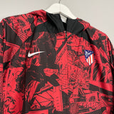Shop 2022/23 ATLETICO MADRID RAIN JACKET (M) NIKE, classic football shirts, vintage football shirts & retro soccer jerseys at Cult Kits