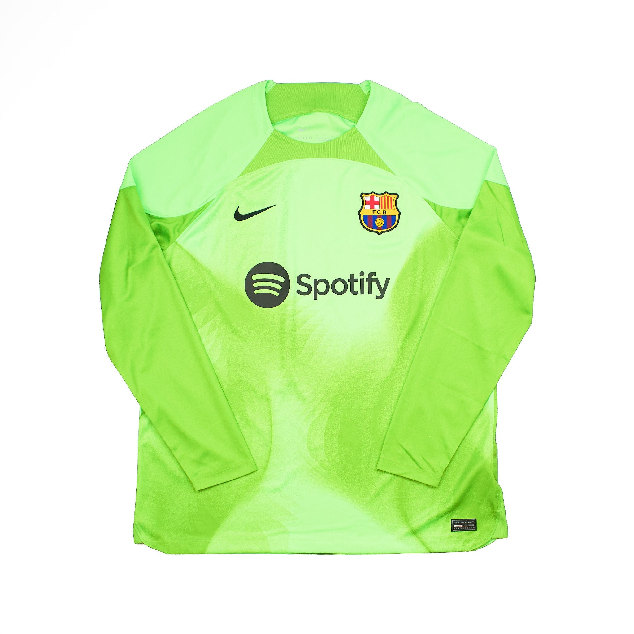 Buy 2022/23 Barcelona Goalkeeper Shirt (XL) Nike ~ Free worldwide shipping ~ Authentic Vintage Football Shirts from Cult Kits
