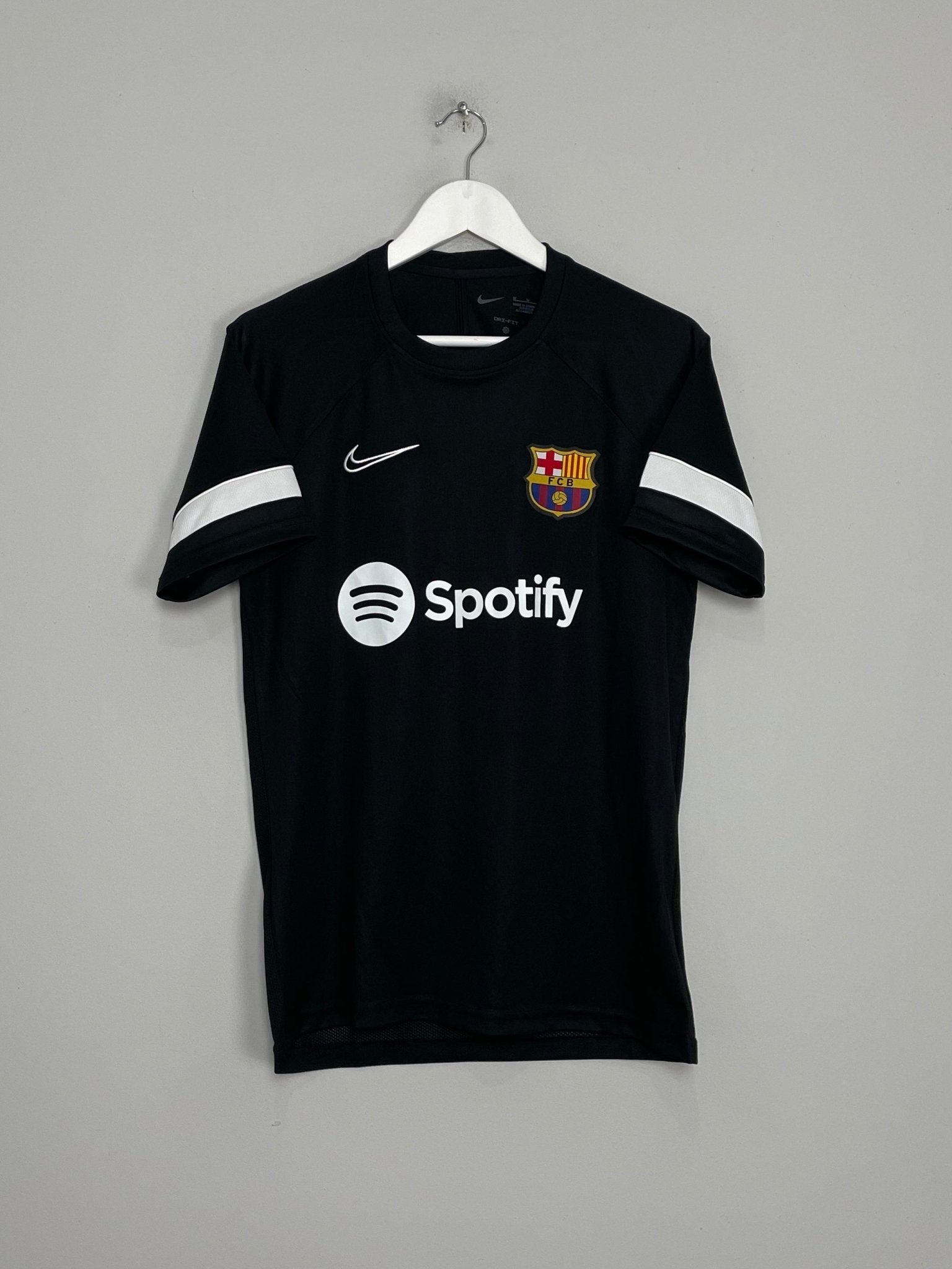 Shop 2022/23 BARCELONA TRAINING SHIRT (M) NIKE, classic football shirts, vintage football shirts & retro soccer jerseys at Cult Kits