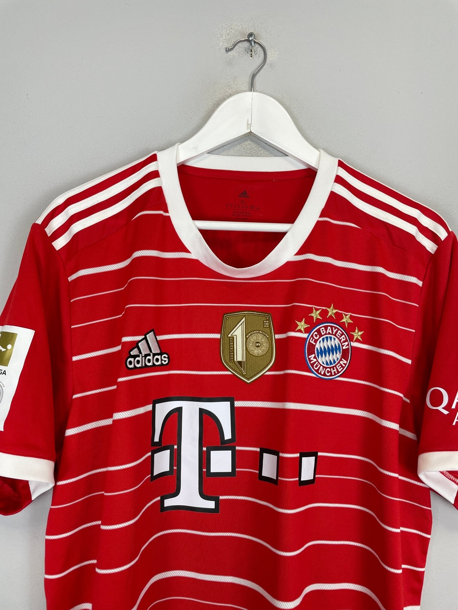 Shop 2022/23 BAYERN MUNICH BLIND #23 HOME SHIRT (XL) ADIDAS, classic football shirts, vintage football shirts & retro soccer jerseys at Cult Kits
