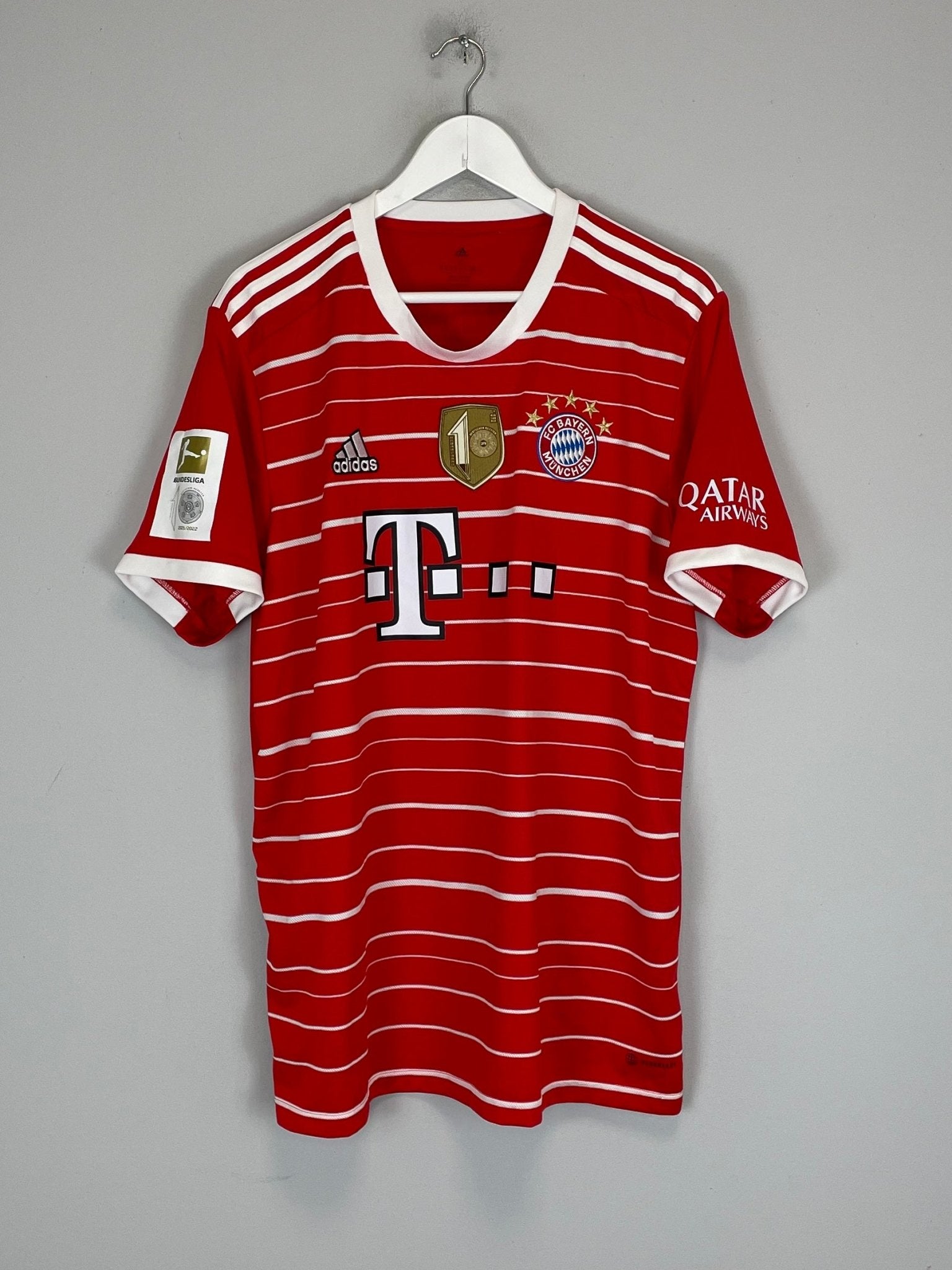 Shop 2022/23 BAYERN MUNICH BLIND #23 HOME SHIRT (XL) ADIDAS, classic football shirts, vintage football shirts & retro soccer jerseys at Cult Kits