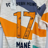 Shop 2022/23 BAYERN MUNICH MANE #17 *BNWT* FOURTH SHIRT (M) ADIDAS, classic football shirts, vintage football shirts & retro soccer jerseys at Cult Kits