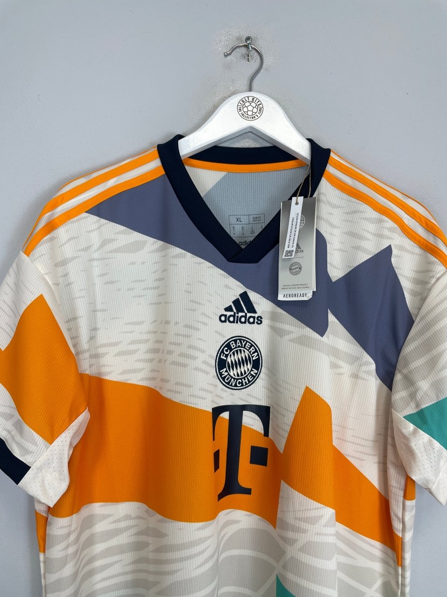 2022/23 BAYERN MUNICH MUSIALA 42 *BNWT* FOURTH SHIRT (XL) ADIDAS - Cult Kits - XL - Buy Vintage Football Shirts, Authentic Retro Football Shirts For Sale, Classic Football Shirts & Soccer Jersey