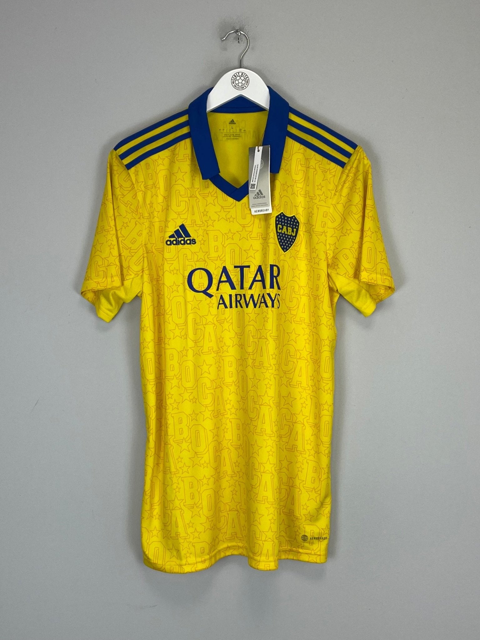 Shop 2022/23 BOCA JUNIORS *BNWT* THIRD SHIRT (L) ADIDAS, classic football shirts, vintage football shirts & retro soccer jerseys at Cult Kits