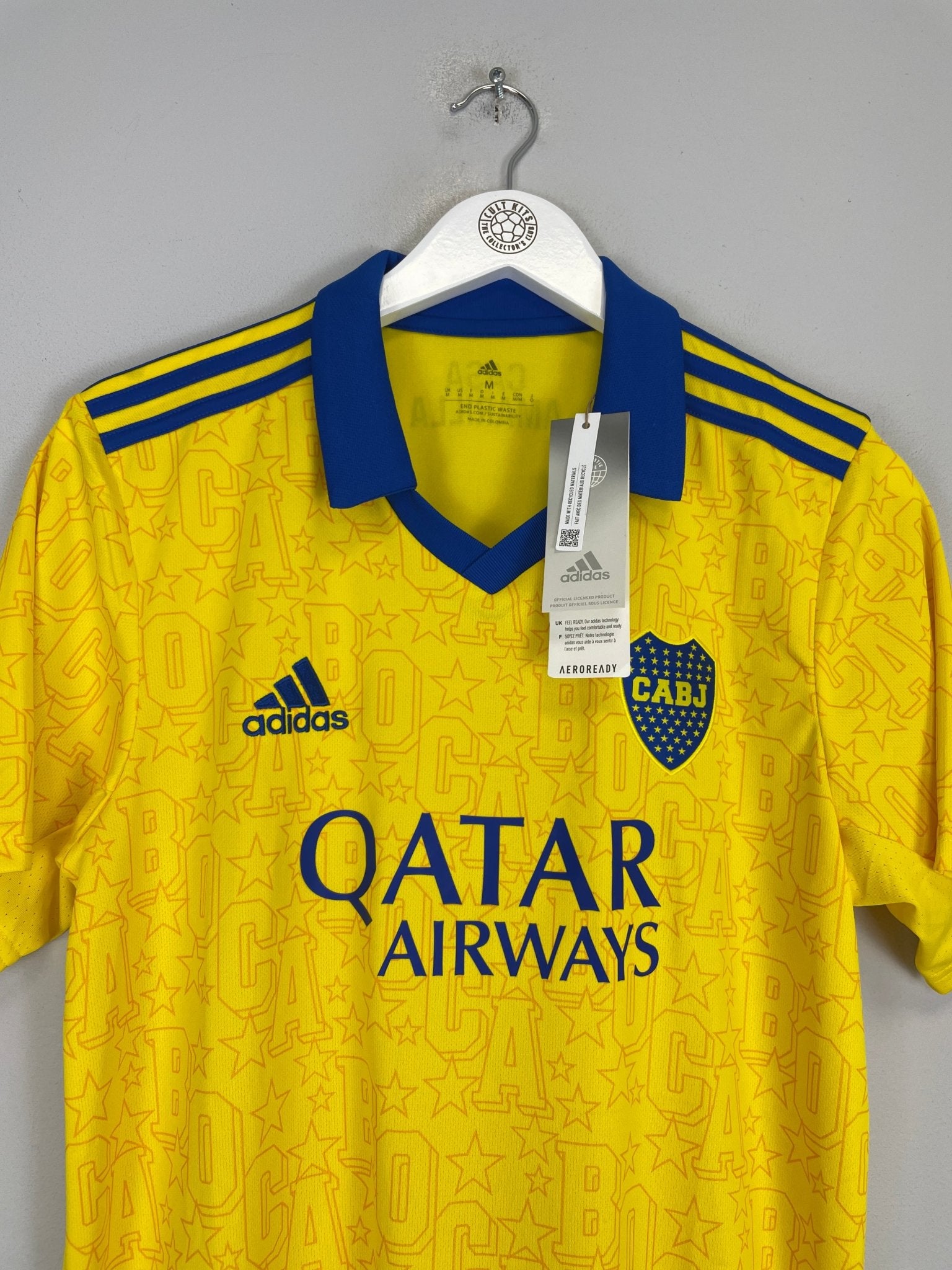 Shop 2022/23 BOCA JUNIORS *BNWT* THIRD SHIRT (M) ADIDAS, classic football shirts, vintage football shirts & retro soccer jerseys at Cult Kits