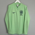 Shop 2022/23 BRAZIL 1/4 ZIP (M) NIKE, classic football shirts, vintage football shirts & retro soccer jerseys at Cult Kits