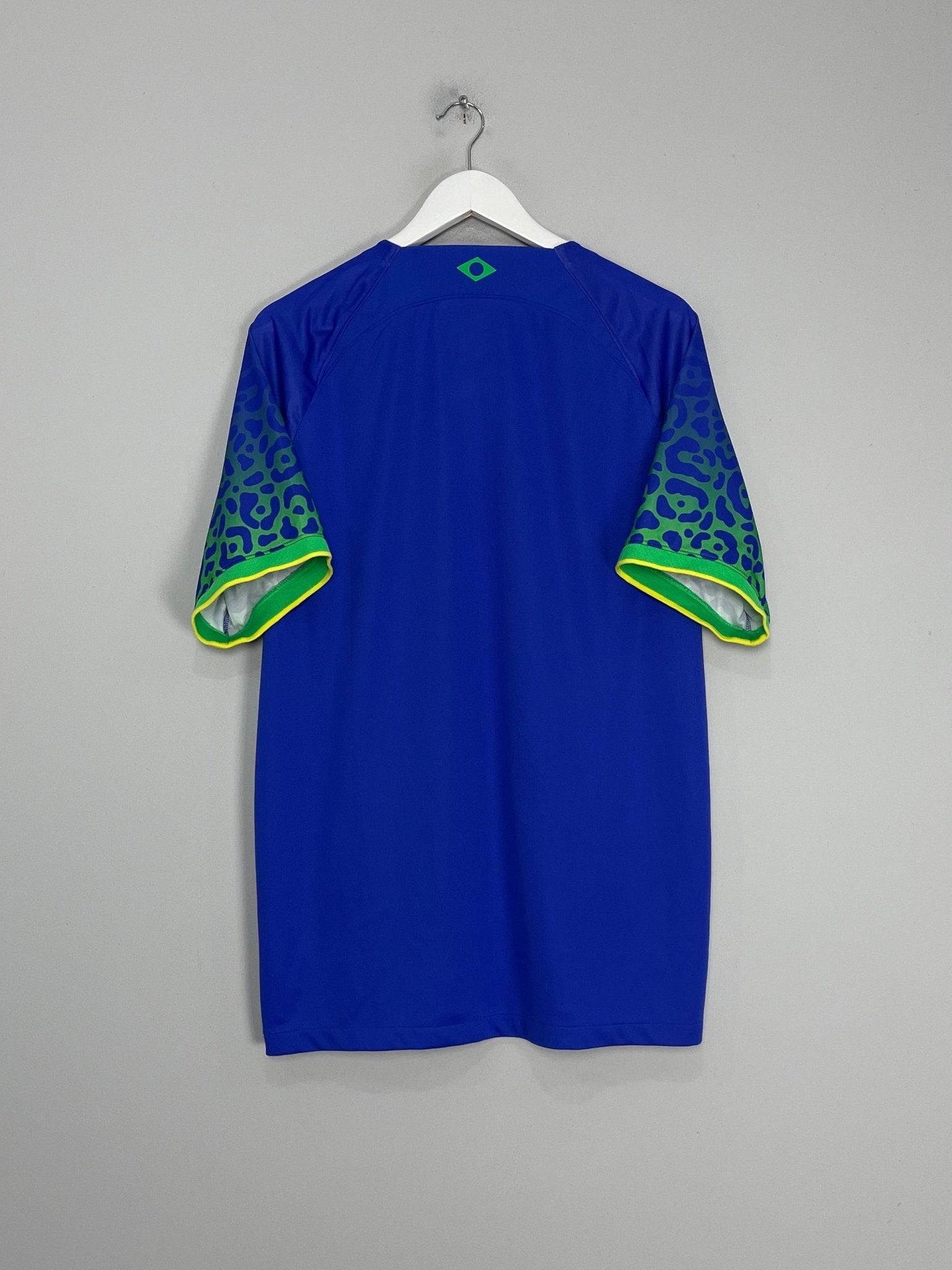 Shop 2022/23 BRAZIL AWAY SHIRT (XL) NIKE, classic football shirts, vintage football shirts & retro soccer jerseys at Cult Kits