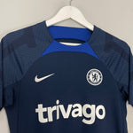 Shop 2022/23 CHELSEA TRAINING SHIRT (S) NIKE, classic football shirts, vintage football shirts & retro soccer jerseys at Cult Kits