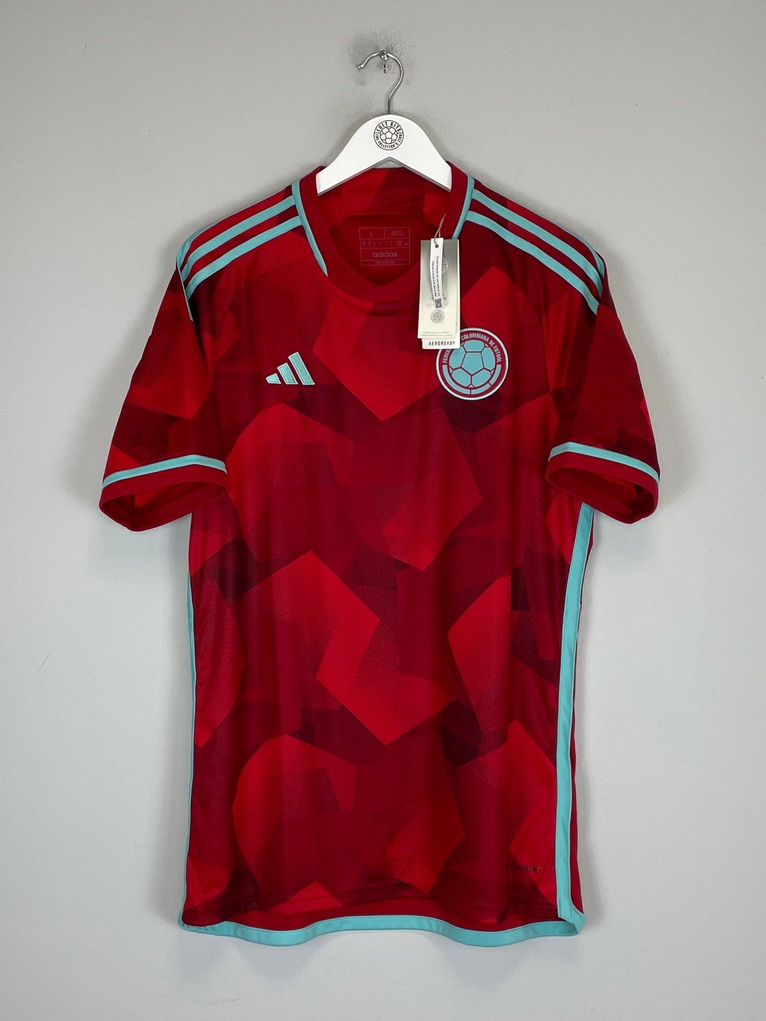 Shop 2022/23 COLOMBIA *BNWT* AWAY SHIRT (L) ADIDAS, classic football shirts, vintage football shirts & retro soccer jerseys at Cult Kits