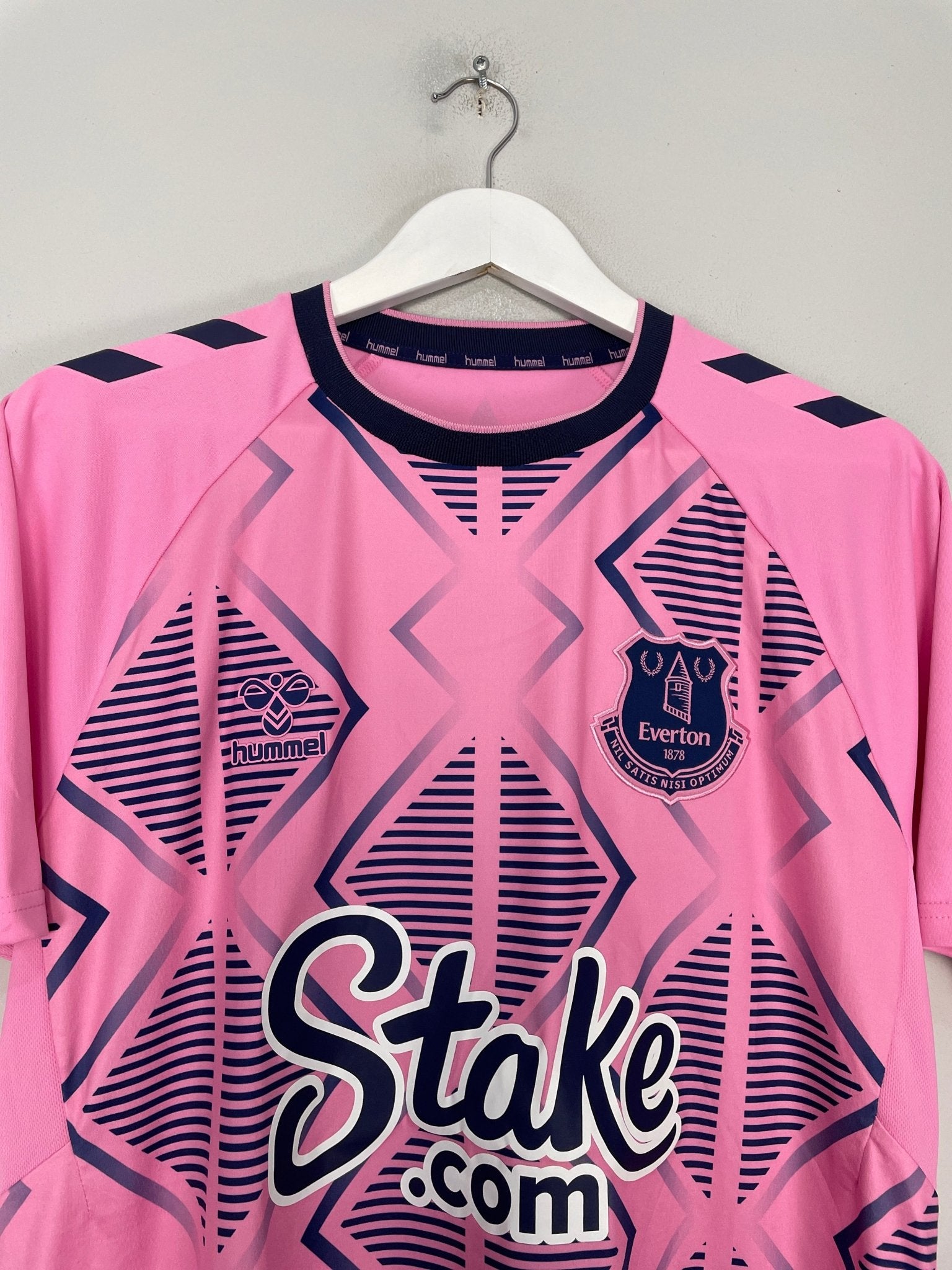 Shop 2022/23 EVERTON AWAY SHIRT (L) HUMMEL, classic football shirts, vintage football shirts & retro soccer jerseys at Cult Kits