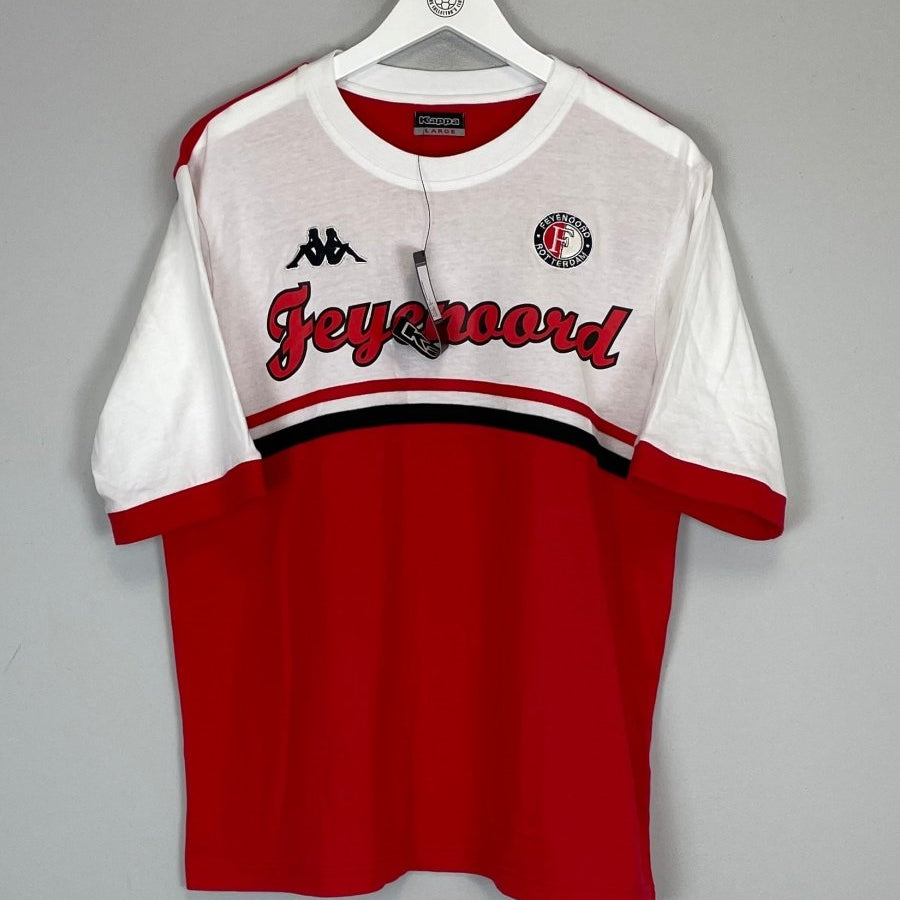 2022/23 FEYENOORD *BNWT* T - SHIRT (L) KAPPA - Cult Kits - Large - Buy Vintage Football Shirts, Authentic Retro Football Shirts For Sale, Classic Football Shirts & Soccer Jersey