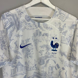 Shop 2022/23 FRANCE AWAY SHIRT (L) NIKE, classic football shirts, vintage football shirts & retro soccer jerseys at Cult Kits