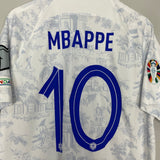 Shop 2022/23 FRANCE MBAPPE #10 AWAY SHIRT (XL) NIKE, classic football shirts, vintage football shirts & retro soccer jerseys at Cult Kits