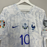 Shop 2022/23 FRANCE MBAPPE #10 AWAY SHIRT (XL) NIKE, classic football shirts, vintage football shirts & retro soccer jerseys at Cult Kits