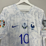 Shop 2022/23 FRANCE MBAPPE #10 AWAY SHIRT (XL) NIKE, classic football shirts, vintage football shirts & retro soccer jerseys at Cult Kits