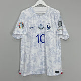 Shop 2022/23 FRANCE MBAPPE #10 AWAY SHIRT (XL) NIKE, classic football shirts, vintage football shirts & retro soccer jerseys at Cult Kits