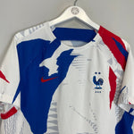 2022/23 FRANCE PRE MATCH SHIRT (L) NIKE - Cult Kits - Large - Buy Vintage Football Shirts, Authentic Retro Football Shirts For Sale, Classic Football Shirts & Soccer Jersey
