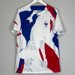 2022/23 FRANCE PRE MATCH SHIRT (L) NIKE - Cult Kits - Large - Buy Vintage Football Shirts, Authentic Retro Football Shirts For Sale, Classic Football Shirts & Soccer Jersey