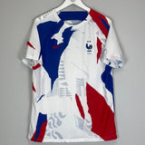 2022/23 FRANCE PRE MATCH SHIRT (L) NIKE - Cult Kits - Large - Buy Vintage Football Shirts, Authentic Retro Football Shirts For Sale, Classic Football Shirts & Soccer Jersey