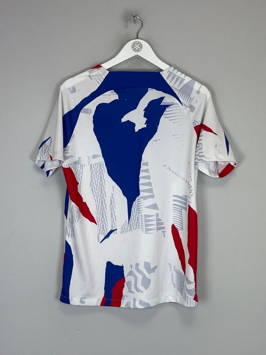 2022/23 FRANCE PRE - MATCH SHIRT (M) NIKE - Cult Kits - Medium - Buy Vintage Football Shirts, Authentic Retro Football Shirts For Sale, Classic Football Shirts & Soccer Jersey