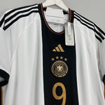 Shop 2022/23 GERMANY FULLKRUG #9 *BNWT* HOME SHIRT (XL) ADIDAS, classic football shirts, vintage football shirts & retro soccer jerseys at Cult Kits