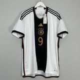 Shop 2022/23 GERMANY FULLKRUG #9 *BNWT* HOME SHIRT (XL) ADIDAS, classic football shirts, vintage football shirts & retro soccer jerseys at Cult Kits
