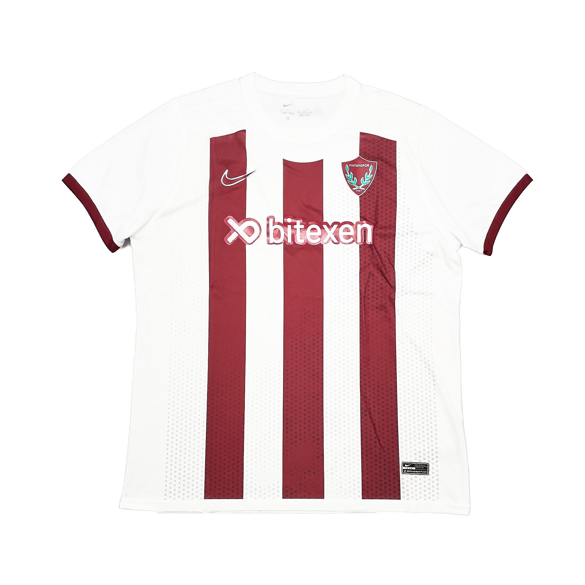 Buy 2022/23 Hatayspor *BNIB* Home Shirt (Multiple Sizes) Nike ~ Free worldwide shipping ~ Authentic Vintage Football Shirts from Cult Kits