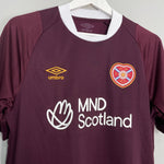 Shop 2022/23 HEARTS HOME SHIRT (M) UMBRO, classic football shirts, vintage football shirts & retro soccer jerseys at Cult Kits
