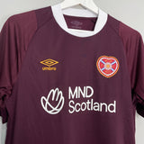 Shop 2022/23 HEARTS HOME SHIRT (M) UMBRO, classic football shirts, vintage football shirts & retro soccer jerseys at Cult Kits