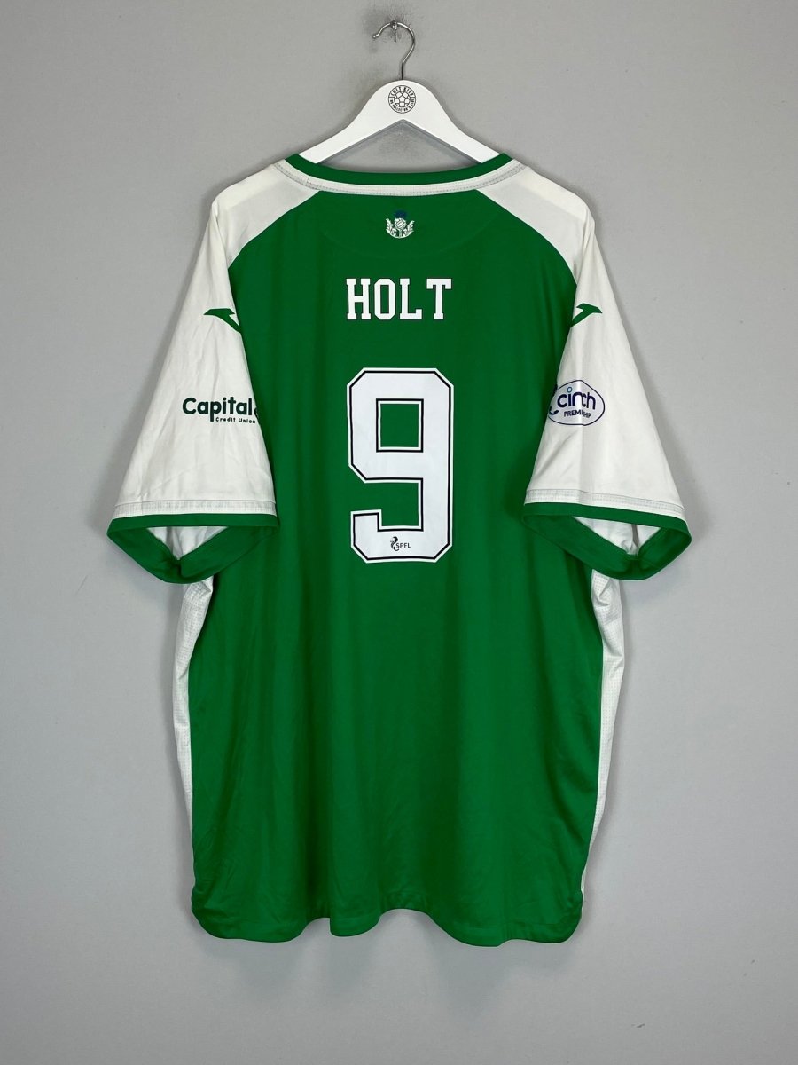 2022/23 HIBERNIAN HOLT 9 HOME SHIRT (6XL) JOMA - Cult Kits - 6XL - Buy Vintage Football Shirts, Authentic Retro Football Shirts For Sale, Classic Football Shirts & Soccer Jersey