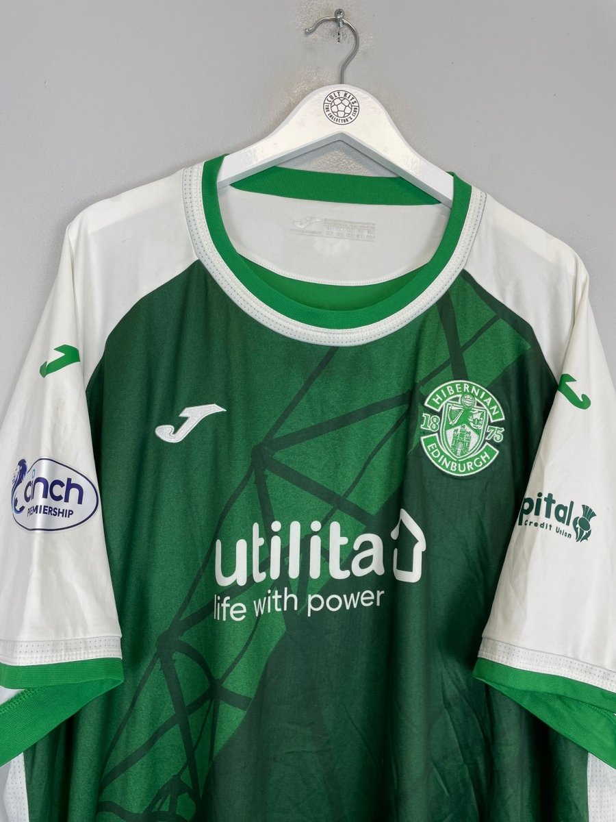 2022/23 HIBERNIAN HOLT 9 HOME SHIRT (6XL) JOMA - Cult Kits - 6XL - Buy Vintage Football Shirts, Authentic Retro Football Shirts For Sale, Classic Football Shirts & Soccer Jersey