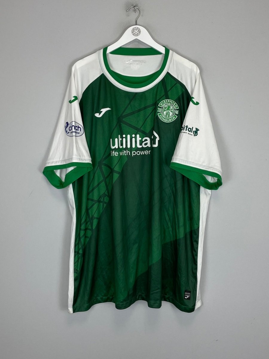 2022/23 HIBERNIAN HOLT 9 HOME SHIRT (6XL) JOMA - Cult Kits - 6XL - Buy Vintage Football Shirts, Authentic Retro Football Shirts For Sale, Classic Football Shirts & Soccer Jersey