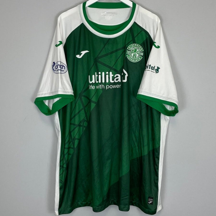 2022/23 HIBERNIAN HOLT 9 HOME SHIRT (6XL) JOMA - Cult Kits - 6XL - Buy Vintage Football Shirts, Authentic Retro Football Shirts For Sale, Classic Football Shirts & Soccer Jersey