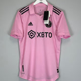 Shop 2022/23 INTER MIAMI MESSI #10 *BNWT* HOME SHIRT (M) ADIDAS, classic football shirts, vintage football shirts & retro soccer jerseys at Cult Kits
