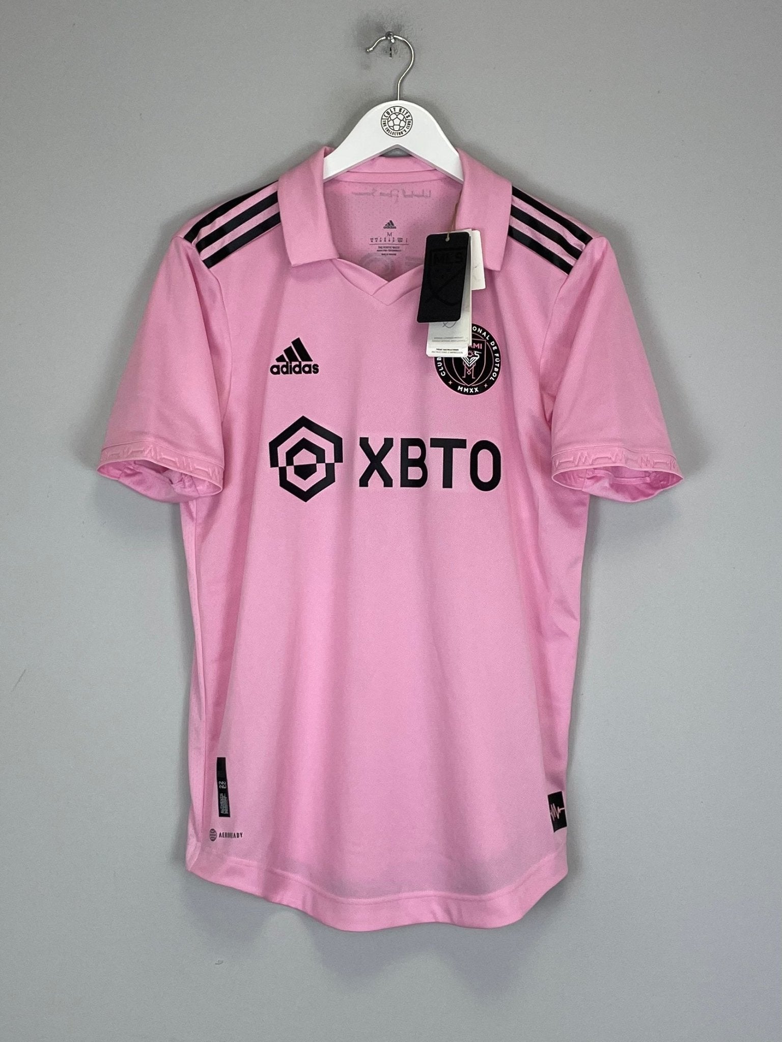 Shop 2022/23 INTER MIAMI MESSI #10 *BNWT* HOME SHIRT (M) ADIDAS, classic football shirts, vintage football shirts & retro soccer jerseys at Cult Kits