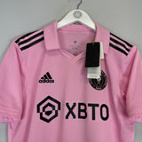 Shop 2022/23 INTER MIAMI MESSI #10 *BNWT* HOME SHIRT (M) ADIDAS, classic football shirts, vintage football shirts & retro soccer jerseys at Cult Kits