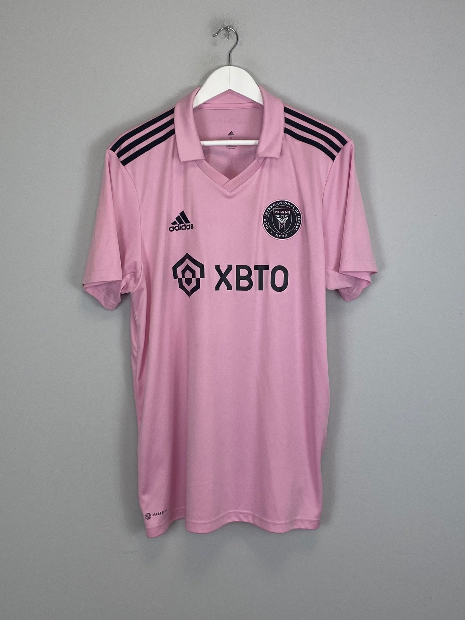 Shop 2022/23 INTER MIAMI MESSI #10 HOME SHIRT (XL) ADIDAS, classic football shirts, vintage football shirts & retro soccer jerseys at Cult Kits