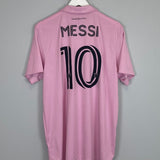 Shop 2022/23 INTER MIAMI MESSI #10 HOME SHIRT (XL) ADIDAS, classic football shirts, vintage football shirts & retro soccer jerseys at Cult Kits