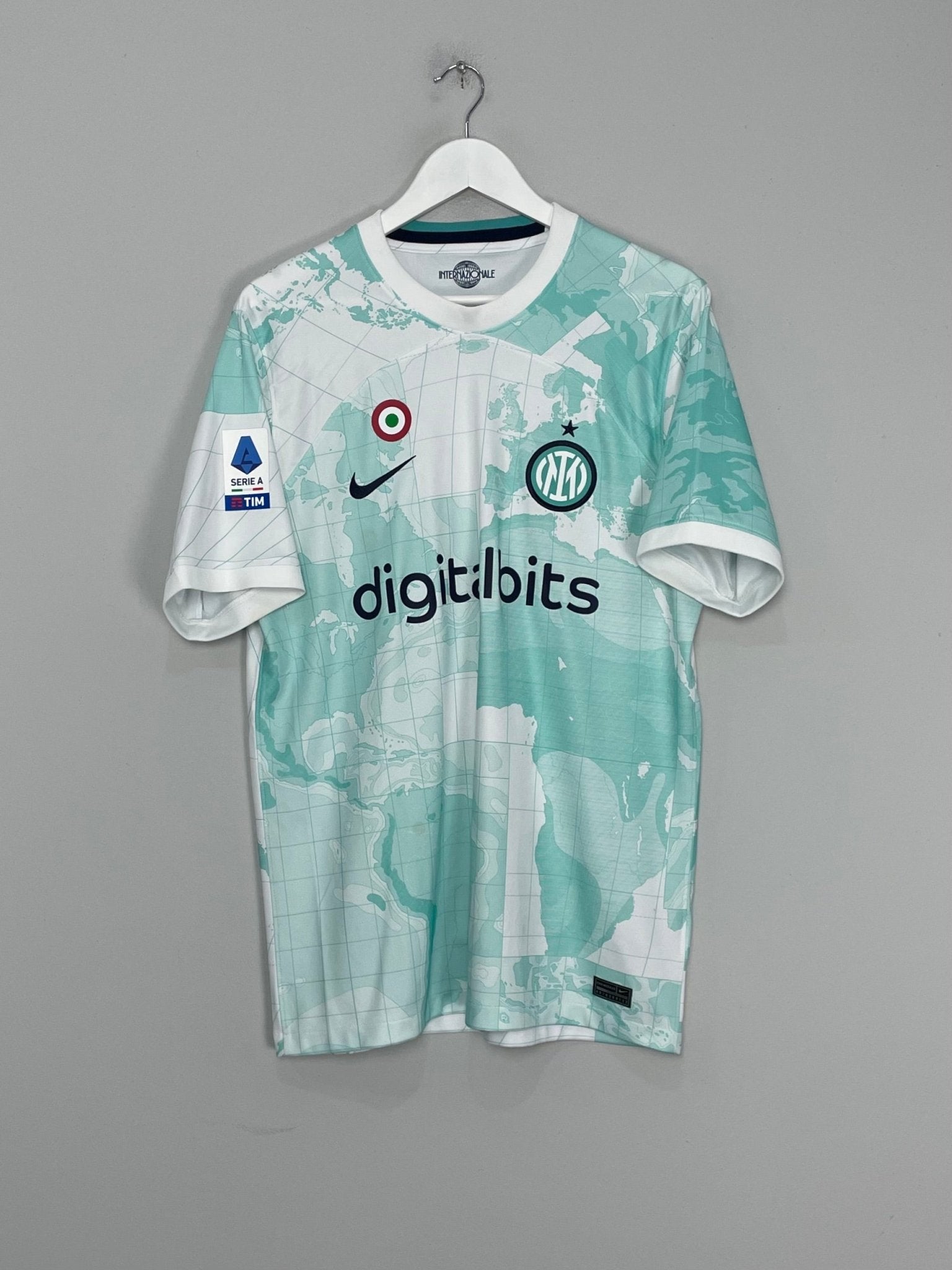 Shop 2022/23 INTER MILAN BARELLA #23 AWAY SHIRT (L) NIKE, classic football shirts, vintage football shirts & retro soccer jerseys at Cult Kits
