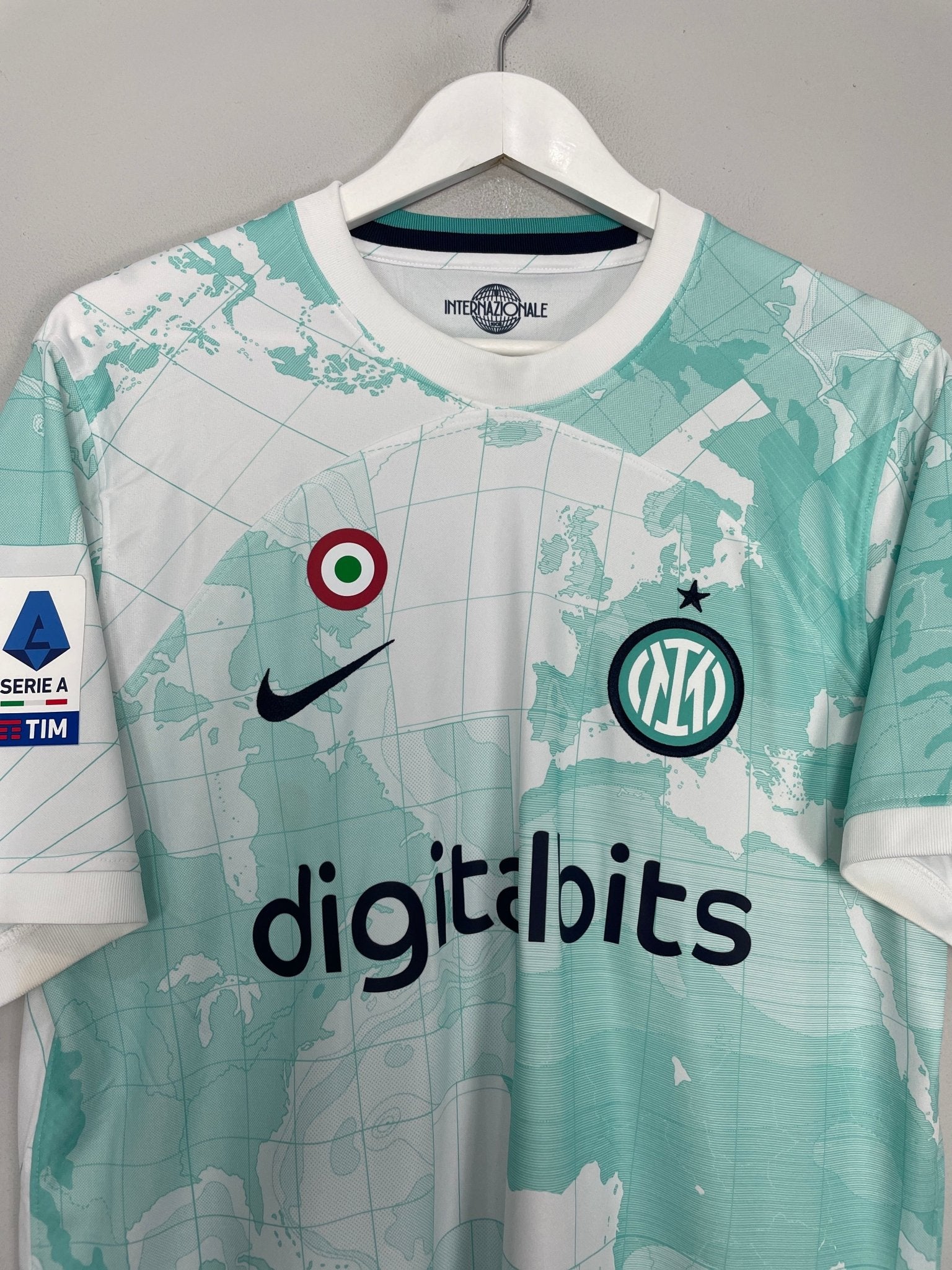 Shop 2022/23 INTER MILAN BARELLA #23 AWAY SHIRT (L) NIKE, classic football shirts, vintage football shirts & retro soccer jerseys at Cult Kits
