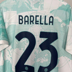 Shop 2022/23 INTER MILAN BARELLA #23 AWAY SHIRT (L) NIKE, classic football shirts, vintage football shirts & retro soccer jerseys at Cult Kits