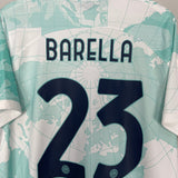 Shop 2022/23 INTER MILAN BARELLA #23 AWAY SHIRT (L) NIKE, classic football shirts, vintage football shirts & retro soccer jerseys at Cult Kits
