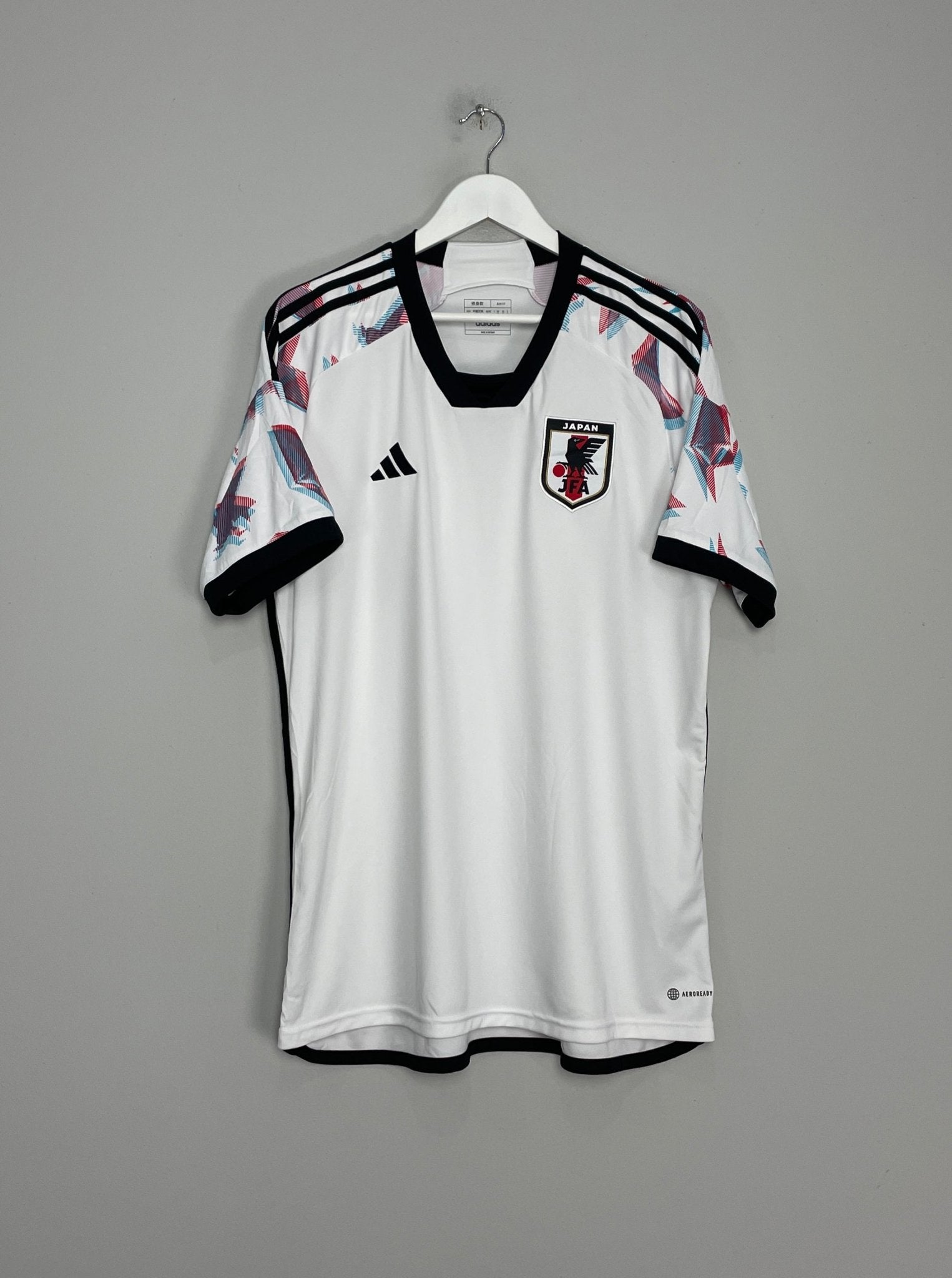 Shop 2022/23 JAPAN AWAY SHIRT (XL) ADIDAS, classic football shirts, vintage football shirts & retro soccer jerseys at Cult Kits