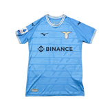 Buy 2022/23 Lazio F.Anderson 7 *Match Issue* Home Shirt (S) Mizuno ~ Free worldwide shipping ~ Authentic Vintage Football Shirts from Cult Kits