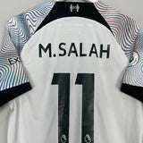 Shop 2022/23 LIVERPOOL M.SALAH #11 AWAY SHIRT (M) NIKE, classic football shirts, vintage football shirts & retro soccer jerseys at Cult Kits