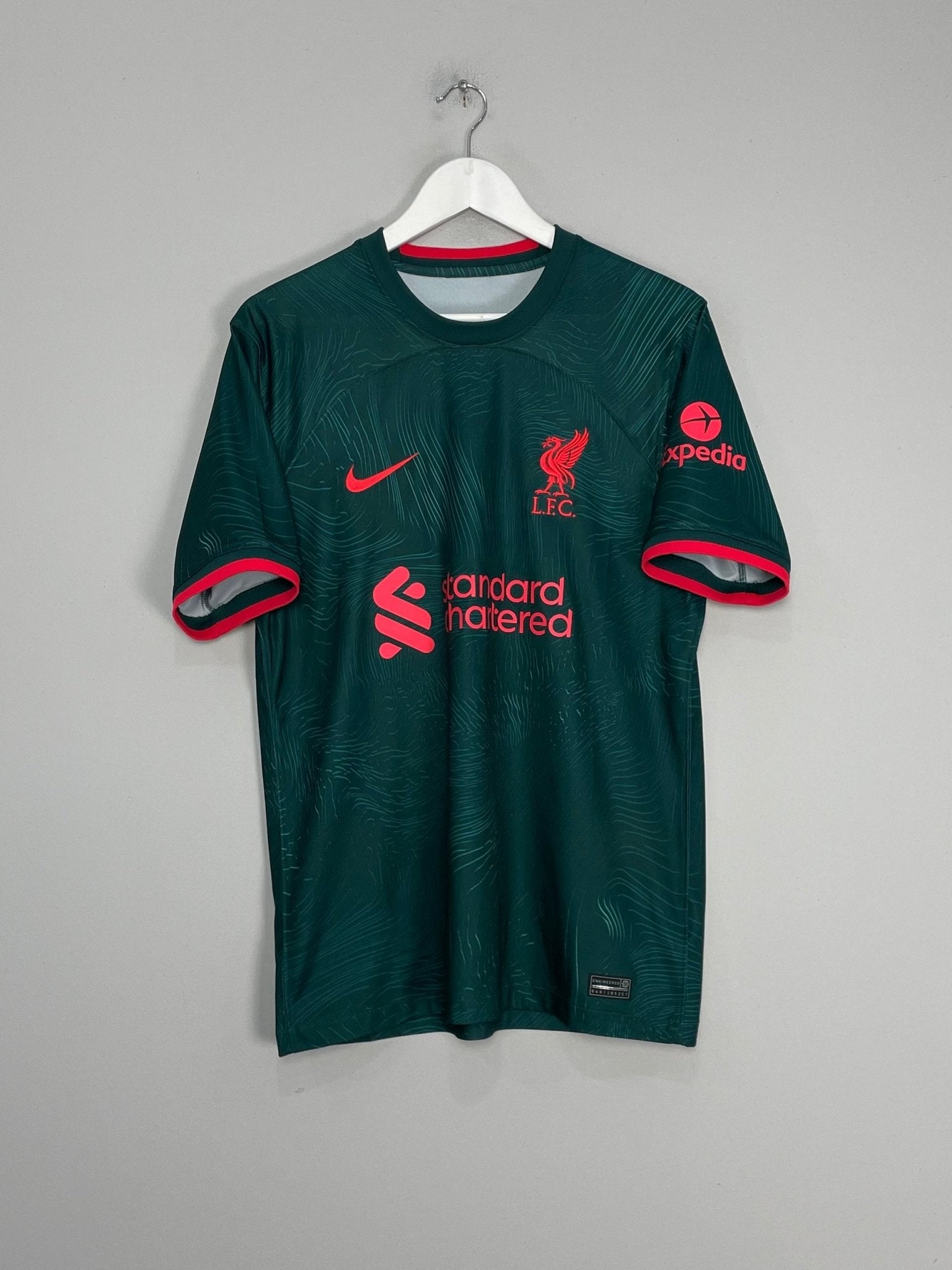 Shop 2022/23 LIVERPOOL M.SALAH #11 THIRD SHIRT (M) NIKE, classic football shirts, vintage football shirts & retro soccer jerseys at Cult Kits